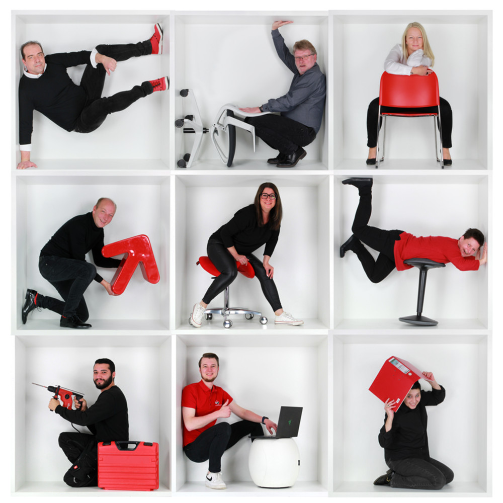 Team von Leidheuser in einer Box